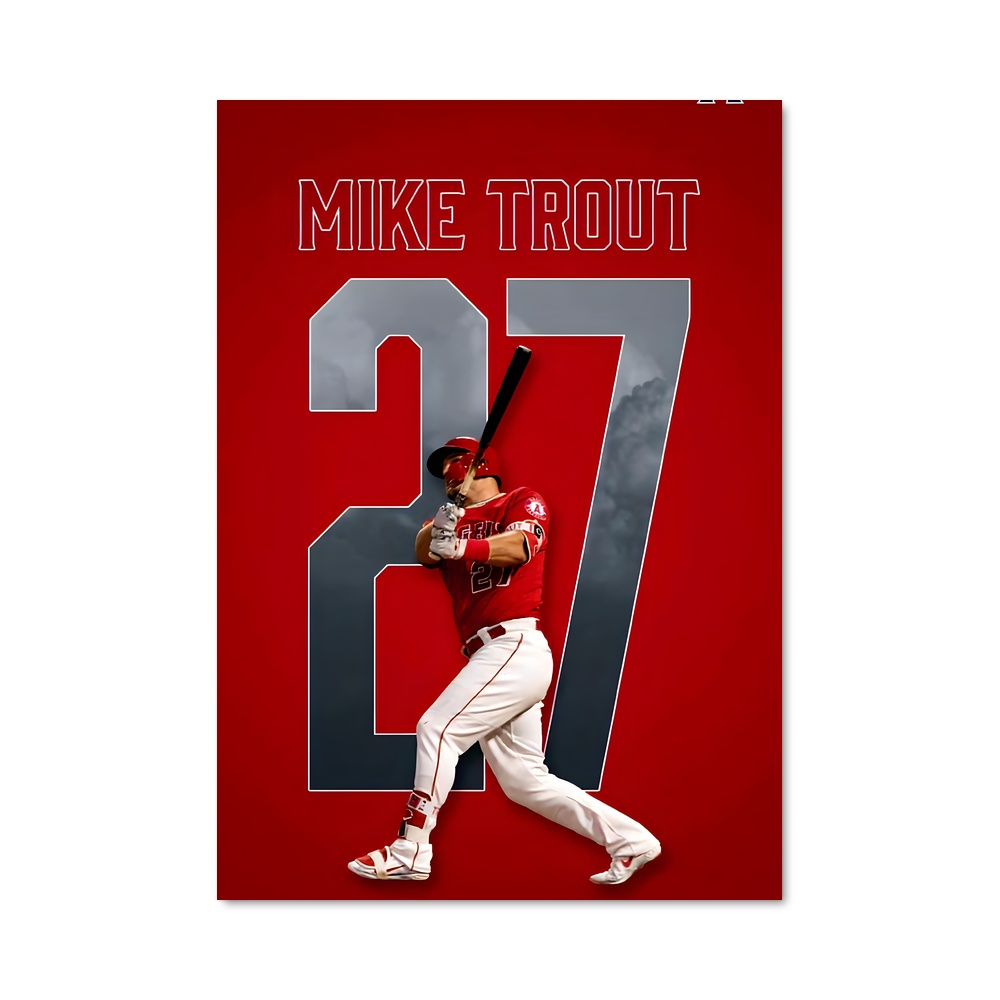Poster Le Phénomène Trout – affiche Baseball